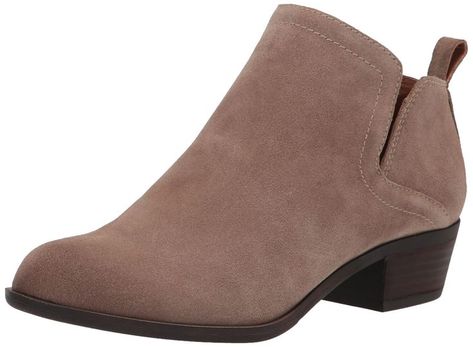 Women's Bollo Bootie Ankle Boot Suede Material, Womens Ankle Boots, Ankle Bootie, Synthetic Leather, Ankle Booties, Lucky Brand, Bootie, Bootie Boots, Heel Height