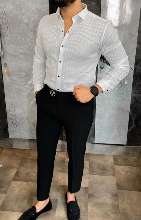 Formal Pant Shirt For Men, Pent Shirt Men, Masculine Contemporary, Formal Boys Outfit, Gents Suits, Festive Christmas Outfit, Business Casual Attire For Men, Male Dress, Prince Coat