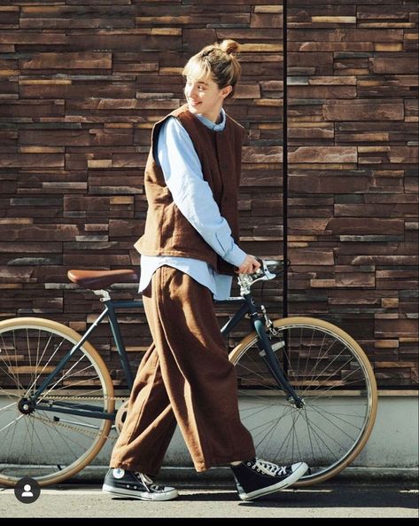 Autumn Outfit Inspiration, Outfit Vintage, Bike Style, 가을 패션, Autumn Outfit, Looks Style, Looks Vintage, Primavera Estate, Look Cool