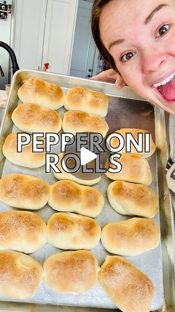 Pepperoni Rolls With Frozen Dinner Rolls, Peporoni Rolls Homemade, Rhodes Pepperoni Rolls, Pepperoni Rolls With Rhodes Rolls, Rhodes Rolls Pizza, Wv Pepperoni Rolls Recipe, Pepperoni Cheese Rolls, Homemade Pepperoni Rolls, Roasted Pepper Recipes