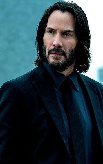 Keanu Reeves Black Suit, John Wick Reference, Keanu Reeves John Wick Wallpaper, John Wick Hair, Keanu Reeves Long Hair, Jonh Wich, Keanu Reeves Hair, Keanu Reeves Portrait, John Wick Wallpapers