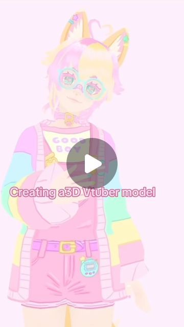 Heres how i made my 3d vtuber with Vroid studio. kawaii kawaiiaesthetic cutecore cutecore🎀🦴🍮🐾 cutecore🍮🐇🎀🎧 cutecore🐾🦴🎀🍮 rainbowcore #kidcore decora decorakei decorafashion fairykei kawaiifashion harajukufashion puppyboy dogboy fairykeifashion yumekawaii kawaiicore" V Tuber Model Base, Avatar Making, Vrchat Avatar, Vroid Studio, Make Avatar, Kawaii Aesthetic, Kid Core, Pastel Art, 3d Animation