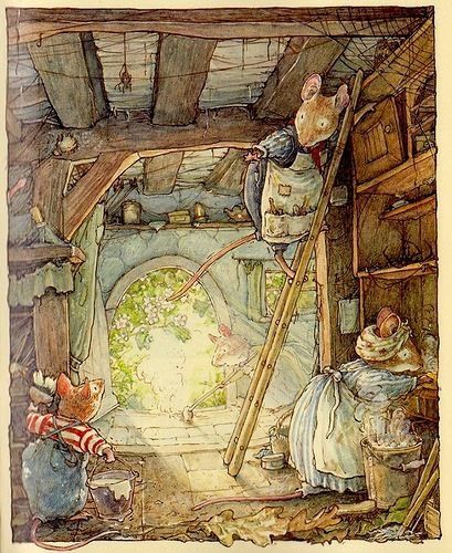 Bramble Hedge, Brambley Hedge, Beatrix Potter Illustrations, Susan Wheeler, Jill Barklem, Beatrice Potter, Tasha Tudor, Brambly Hedge, 동화 삽화