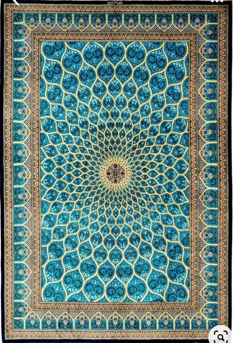 Persian Fabric Pattern, Persian Art Pattern, Persian Fabric, Persian Carpet Pattern, Persian Rug Pattern, Persian Textiles, Blue Persian Rug, Warp And Weft, Persian Rug Designs