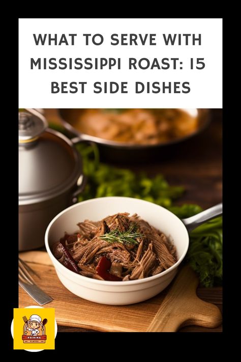 Elevate your Mississippi Roast with these mouthwatering side dishes! 🤤🍴 #MississippiRoast #SideDishes #Yummy Mississippi Roast Side Dishes, What To Serve With Mississippi Pot Roast, Mississippi Pot Roast Side Dishes, Side Dishes With Roast, Mississippi Pot Roast Sides, Sides For Mississippi Pot Roast, Sides With Roast, Pot Roast Sides, Roasted Side Dishes