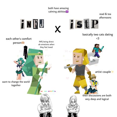 Infj And Istp, Infj Istp Relationship, Infj Istp, Estp Infj, Infj X Istp, Istp Infj, Isfj And Istp Relationship, Estp Infj Relationship, Istp Infj Relationships