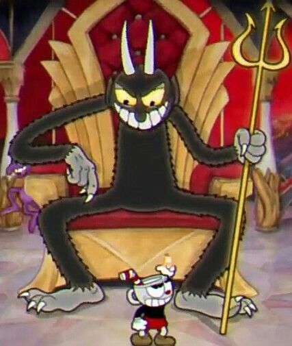 The Devil. Cuphead Villain Weird Png, The Devil Cuphead, Devil Cuphead, Cuphead Game, Cup Head, Doctor Strange Marvel, Animation Sketches, Deal With The Devil, Lil Boy