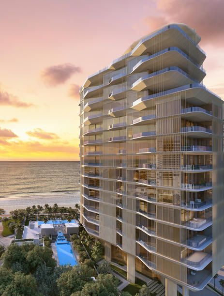 Residences to own at Aman Miami Beach - Aman Miami Resort, Miami Beach Condo, Miami Hotel, Beach Apartments, Hotel Facade, Commercial Design Exterior, 2024 Moodboard, Condo Building, Miami Hotels