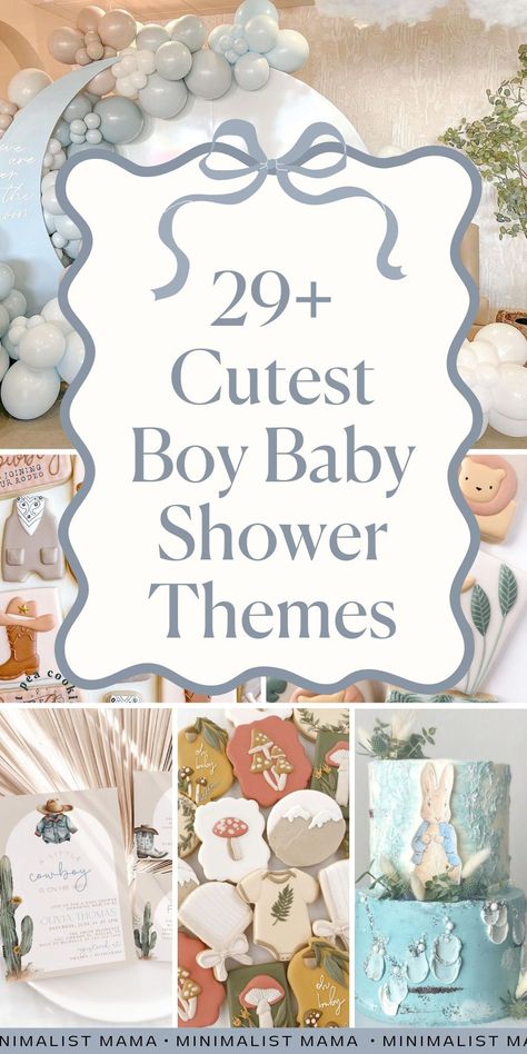 Searching through baby showers, trying to find the best baby shower themes for boys? I've scrolled through THOUSANDS of baby shower parties and *THESE* are the cutest unique baby shower themes for 2025. (SAVE these baby shower ideas for boys to your boy baby shower board / baby boy shower board for later!) Welcome Baby Boy Balloons, Summer Boy Baby Shower Ideas, June Baby Shower Themes, Baby Boy Baby Shower Ideas Theme, Unique Boy Baby Shower Ideas Themes, Spring Baby Shower Themes For Boys, Cute Boy Baby Shower Themes, April Baby Shower Themes, Boy Baby Shower Ideas Decorations