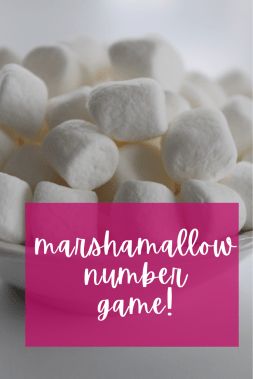 This marshmallow number game is a fun way for toddlers to learn their numbers in small, fun groups building math skills early. Marshmallow Games For Kids, Games With Marshmallows, Marshmallow Games, Marshmallow Catapult, Winter Marshmallows, Number Games For Kids, Numbers Game, Number Game, The Game Is Over