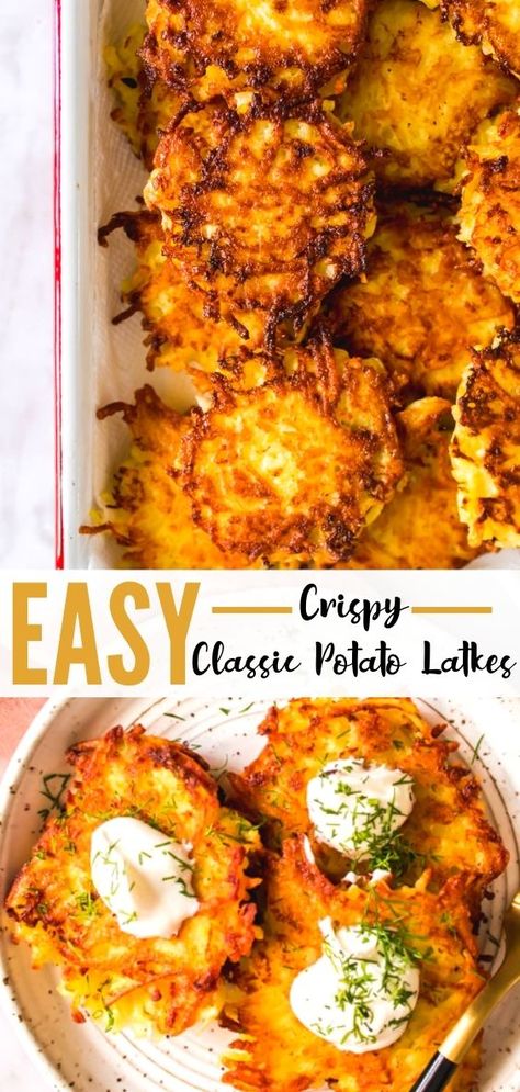 Latkes Recipe With Hashbrowns, Classic Potato Latkes, Carrot Latkes Recipe, Potatoe Patty Recipe, Potato Paddys, Potato Scallion Pancakes, Latkes From Frozen Hashbrowns, Latkes Recipe Easy Frozen Potatoes, Make Ahead Latkes Recipe