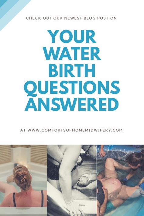 Your Water Birth Questions Answered - Homebirth Midwife in North Texas and Southern Oklahoma Water Birth Photography, Birth Pool, Unmedicated Birth, Birth Education, Birth Preparation, Birth Photos, Water Birth, Childbirth Education, Birth Labor