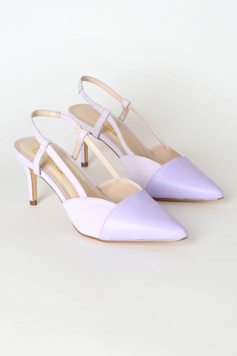 Lavender Heels, Elegant Shoes Heels, Lilac Shoes, Pastel Shoes, Cute Pumps, Fits Inspiration, Sonic Oc, Master Board, Purple Heels