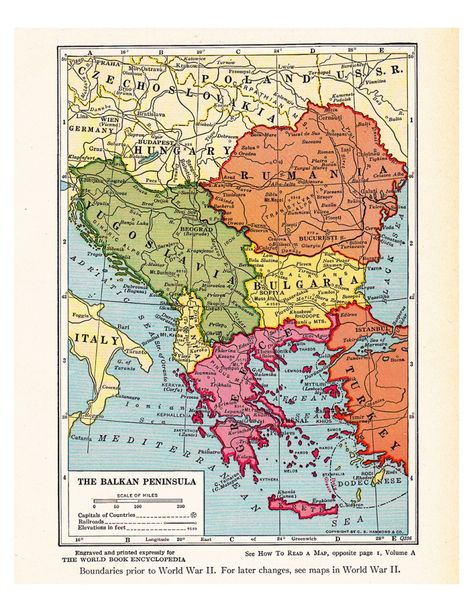 20 Free Printable Antique Maps- easy to download | redbudart Crafts Printable, Historical Flags, Balkan Peninsula, The Balkans, World Maps, Images Vintage, Old Maps, European History, Antique Maps