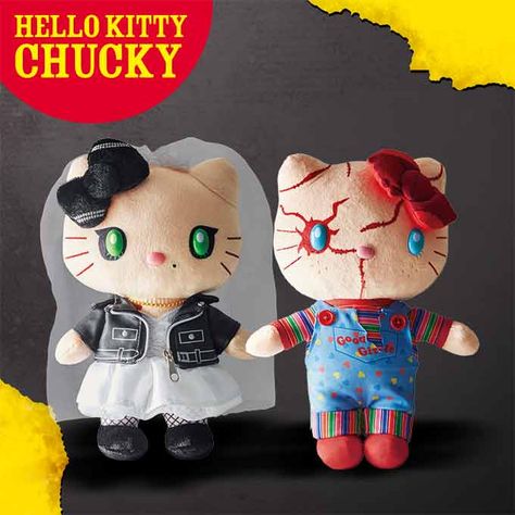 Universal Studios Japan Halloween Horror Nights 2018 | TDR Explorer Chucky Tiffany, Childs Play Chucky, Theme Color, Hello Kitty Pictures, Hello Kitty Plush, Plush Toy Dolls, Baby Cartoon, Christmas Birthday Gifts