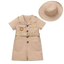 Jungle Safari Outfit, Safari First Birthday Party Boy, Zookeeper Outfit, Animals Outfit, Baby Safari Outfit, Safari Explorer, Safari Hats, Safari Costume, Birthday Animals