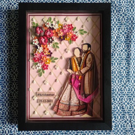 Can wedding gifts be any better? 😍💖 Get it customized according to your requirement or occasion ❤ DM for details and order . . . . Follow @aks.a.r.t for more . . . [Quilling frame, Handcrafted, Paper art, Unique designs, Personalized gifts, Custom creations, Artistry, Creative twists, Birthday Gift] . . . #quillingname #quillingwedding #quillinglove #quillingnameplate #quillingheart #heart #love #couples #thisweekoninstagram #weddinganniversary #weddingsaga #wedding #weddingseason #weddinggif... Crafted Gifts, Art And Craft Videos, Wedding Videos, Hand Crafted Gifts, Art Unique, Heart Love, Craft Videos, Name Plate, Wedding Season