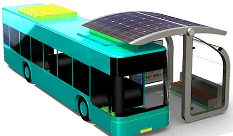 SOLAR ASSISTED SUSTAINABLE TRANSPORT HORIZON 2020 VEHICLES EUROPE CARS VANS Furniture Top View, Diy Greenhouses, Bus Stop Design, Urban Furniture Design, Solar Battery Charger, Bus Shelters, Green Facade, Solar Power Diy, Sustainable Transport