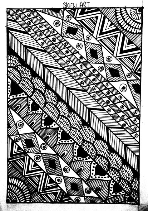 Doodle Ideas Full Page, Full Page Zentangle, Mandala Drawing Full Page, Doodle Art Full Page, Full Page Drawings Ideas, Pattern Art Illustration, Full Page Doodle Easy, Full Page Doodle Ideas, Doodle Full Page