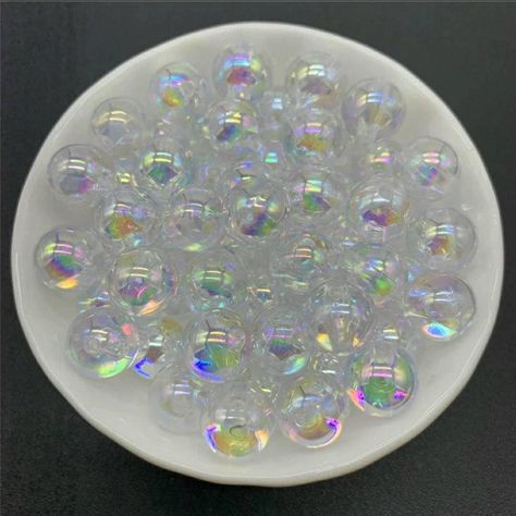 You can use them as embellishments in your resin pieces, beautiful nail art or anything else that you fancy. These are perfect for any craft or art that requires bubble like material. The multiple sizes of the bubbles provides a variety of different uses. Mini Bubble Nail Beads Mixed Tiny Ball Beads For Epoxy Resin Molds Nail Art Glass Beads Comes in a resealable bag for your convenience. If you live in USA, I can have this in your hands in 3-5 days, depending on the postal service, as it's on m Nail Beads, Futuristic Makeup, Bubble Beads, Bubble Nails, Iridescent Pearl, Bubblegum Beads, Square Bead, Beautiful Nail Art, Crazy Lace Agate