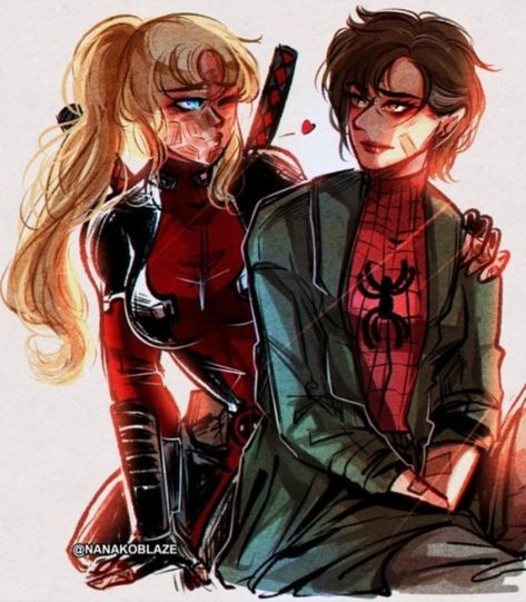 Into The Spiderverse Oc, Petra Parker, Female Spiderman, Spiderverse Oc, Spiderman Into The Spiderverse, Deadpool Y Spiderman, Into The Spiderverse, Spiderman 2099, Deadpool X Spiderman