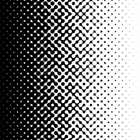 Raster Seamless Black and White Truchet Halftone Gradient Pattern. Abstract Back , #sponsored, #White, #Truchet, #Black, #Raster, #Seamless #ad Fun Lettering, Gradient Pattern, Halftone Pattern, Bg Design, Muster Tattoos, Geometric Tattoo Design, Print Design Pattern, Cool Lettering, Pattern Tattoo