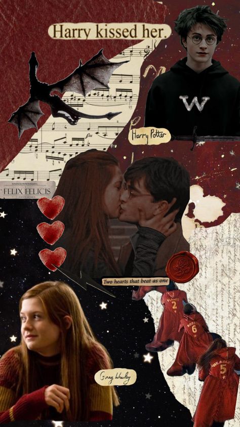 Harry & Ginny supremacy #harrypotter #ginnyweasley #lovers #kiss Ginny And Harry, Harry Ginny, Harry Potter Ginny Weasley, Harry Potter Ginny, Lovers Kiss, Harry And Ginny, First Plane, Ginny Weasley, Harry Potter Cast