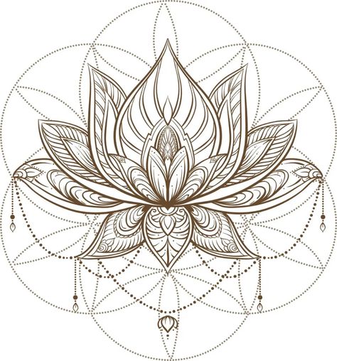 Mandela Tattoo, Lotus Flower Mandala, Really Cool Drawings, Lotus Mandala, Flower Meanings, Mandala Flower, Tattoo Sticker, Popular Tattoos, Mandala Tattoo