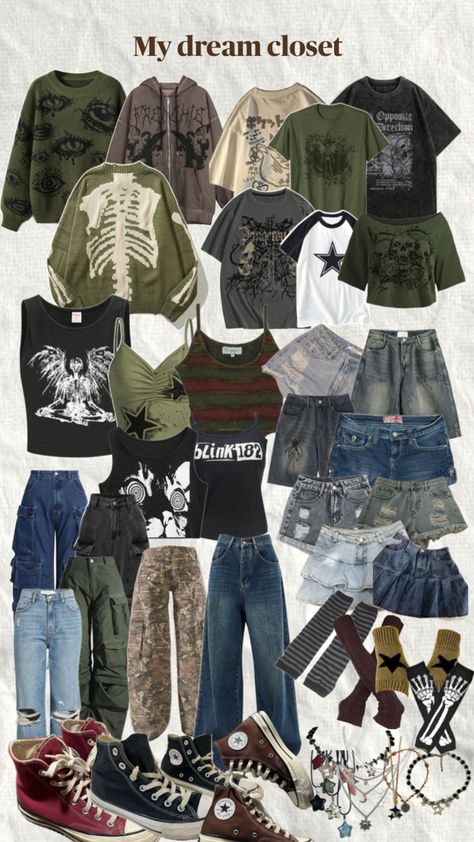 X3 My Dream Closet, Grunge Fits, Silly Clothes, Earthy Outfits, Outfit Inspo Casual, Clothes And Shoes, Dream Style, Alternative Outfits, Really Cute Outfits