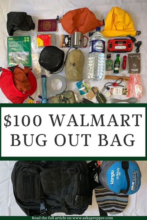 Walmart Bug Out Bag, What To Put In Bug Out Bag, Womens Bug Out Bag, Bug Out Bag Supplies, Prepper Go Bag, But Out Bag, Bug Out Bag For Women, Survival Go Bag, Best Bug Out Bag Backpacks