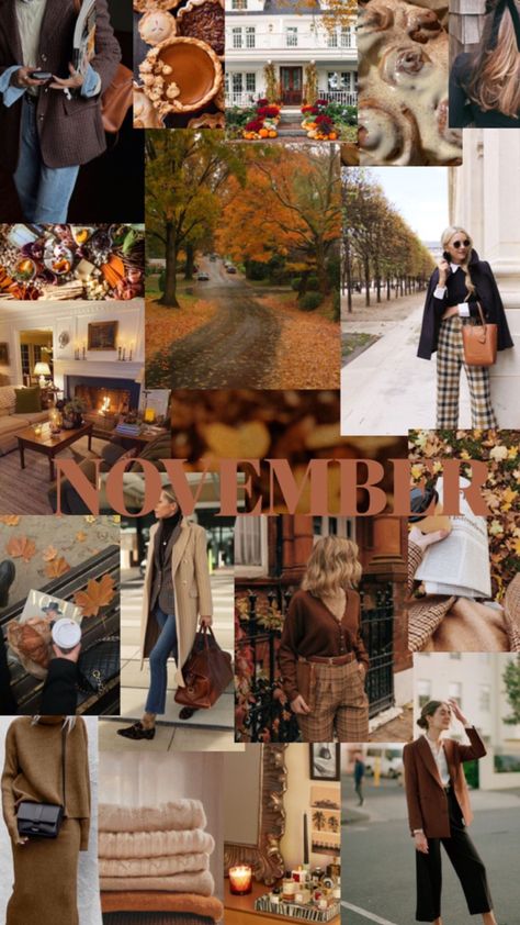 November Mood Board, November Mood, November Aesthetic, No Vember, Aesthetic Shuffles, Romanticize Your Life, Computer Wallpaper Desktop Wallpapers, Happy Wife Happy Life, Happy Wife