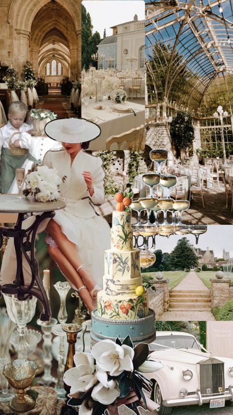 English European charming wedding mood board Vintage Wedding Mood Board, Vintage European Wedding, European Wedding Aesthetic, Thrifted Wedding, European Inspired Wedding, Charming Wedding, Bridal Details, European Wedding, Victorian Wedding