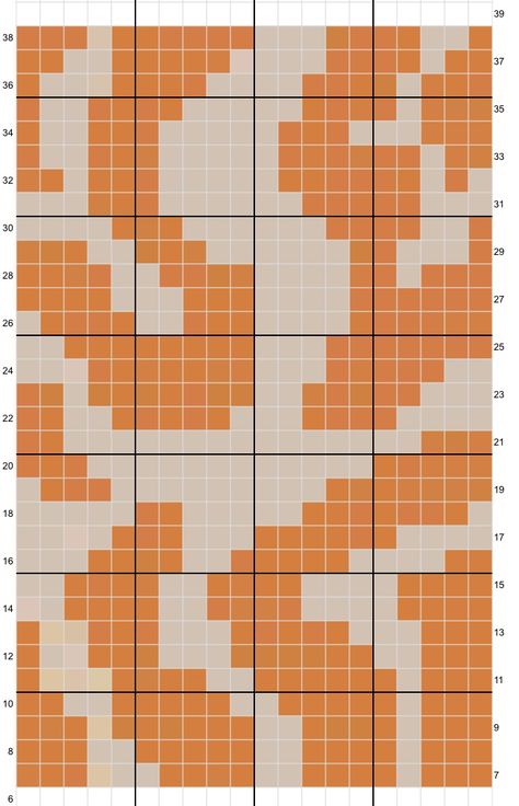 Used stitchfiddle and created this for a crochet project 😊 Insta : crochet.by.sophia Crochet Grid, Crochet Charts, Crochet Inspo, Grid Pattern, Tapestry Crochet, Crochet Chart, Crochet Projects, Stitch Patterns, Knit Crochet