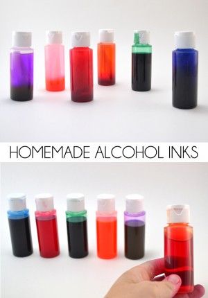 Did you know you can save super big bucks with homemade alcohol inks? Genius! Diy Alcohol, Homemade Alcohol, Diy Pencil, Alcohol Ink Crafts, Ink Crafts, Big Bucks, Alcohol Ink Painting, Alcohol Ink Art, Alcohol Inks