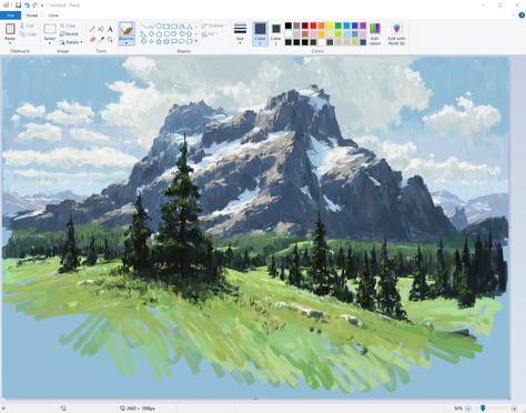 Photoshop Landscape, Abc Art, Drawing Help, Microsoft Paint, Fabric Painting On Clothes, Procreate Ipad Art, Beautiful Art Paintings, Background Drawing, Digital Painting Tutorials