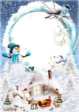 Winter it's time to fun Winter Photo Frame, Christmas Profile Pictures, Christmas Card Background, Winter Frame, Baby Blue Background, Frozen Birthday Theme, Online Photo Frames, Christmas Photo Frame, Christmas Papers