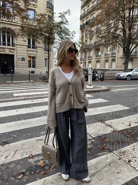 Shop curated products on LTK City Outfits, Cardigan Outfits, Mode Inspo, Autumn Outfit, Outfit Inspo Fall, Fall Fashion Trends, Looks Style, Night Outfits, Minimalist Outfit