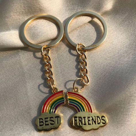 Best friends/couple Charm Keychains at ₹250 Free delivery all India - COD available for ₹100 extra on total order - You can add one initial at ₹20 extra! (More charm options available, select any charm from the necklace post and we'll make that into a paired keychain ✨) How to order: DM or Whatsapp at +91 8584042200 (Click on contact from the profile) Check out the entire catalogue, link in bio #couplekeychain #bestfriendkeychains #couplekeychains Charm Keychains, Best Friend Keychain, Friends Couple, Best Friend Couples, Couples Keychains, The Necklace, Gift Accessories, Diy For Kids, Keychains