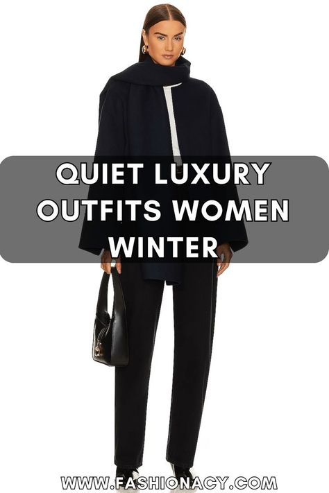 Quiet Luxury Outfits Women Winter Luxury Outfits Women, Quiet Luxury Outfits, Outfits Women Winter, Luxury Outfit, Luxury Winter, Quiet Luxury, Outfits For Women, Outfits Women, Winter Fashion Outfits