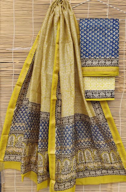 Maheshwari silk suits | ElegantFahionWear Maheswari Silk Salwar Suits, Maheshwari Suits Designs, Fancy Dress Material, Shalwar Suit, Salwar Materials, Indian Outfits Lehenga, Pattu Saree Blouse Designs, Silk Suits, Ajrakh Prints