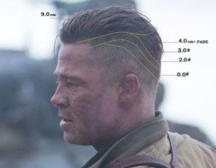 Super Haircut Men Undercut Brad Pitt Fury 53 Ideas #haircut Brad Pitt Fury Hair, Brad Pitt Fury Haircut, Fury Haircut, Brad Pitt Fury, Brad Pitt Haircut, Men Haircut Undercut, Brad Pitt Hair, Viking Haircut, Hair Cut Guide