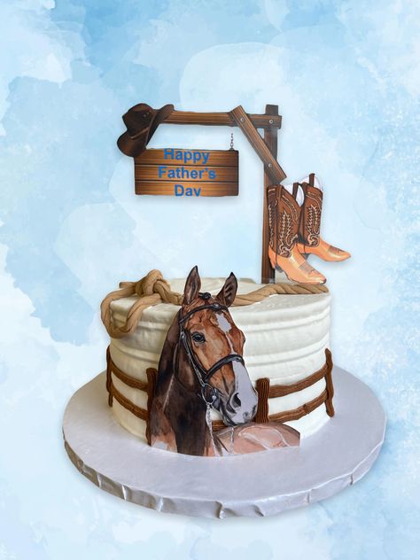 Western Birthday Cakes, Western Wedding Cakes, Cowboy Birthday Cakes, Cakes For Sale, Horse Birthday Cake, Cowboy Cakes, Shirt Cake, Dad Birthday Cakes, Western Birthday Party