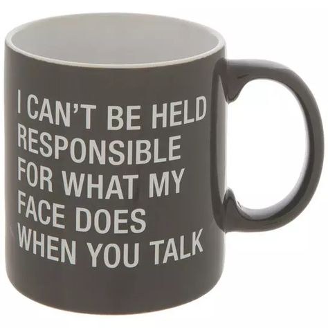 Can't Be Held Responsible Mug | Hobby Lobby | 2352813 Funny Mug Sayings Hilarious, Funny Sayings For Mugs, Funny Work Mugs, Rude Coffee Mugs, Nespresso Drinks, Guest Ideas, Grinch Shirts, Prank Gifts, Food Microwave