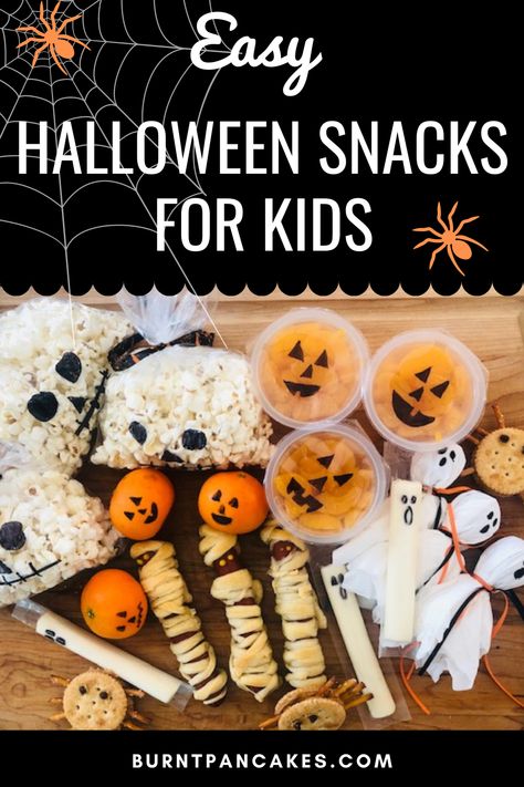 Halloween Snacks For Soccer Team, Halloween Soccer Snacks, Halloween Soccer Snack Ideas, Diy Snacks For Kids, Easy Treats For Kids, Soccer Treat Bags, Themed Snacks For Kids, Easy Halloween Snacks For Kids, Soccer Treats