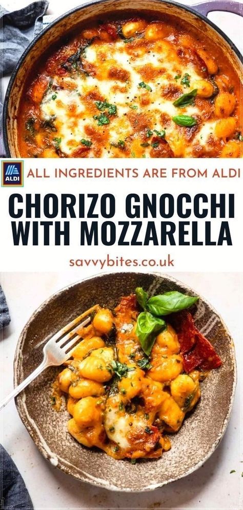 Gluten Free Chorizo Recipes, Gnocchi Chorizo Recipes, Chorizo Recipes Crockpot, Chorizo And Gnocchi Recipes, Creamy Chorizo Gnocchi, Chorizo Gnocchi Recipe, Dinners With Chorizo, Ground Chorizo Recipes Dinner, Chorizo Polenta