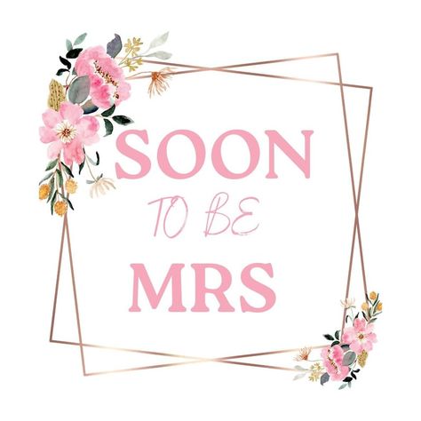 Modern Soon To Be Mrs Printable Stickers for Wedding Planners Bride To Be Tags, Soon To Be Bride Quotes, Bride To Be Stickers Printable, Bride To Be Stickers, Engagement Packing Ideas For Bride, Bride To Be Printable, Wedding Loading, Engagement Packing, Bride To Be Quotes