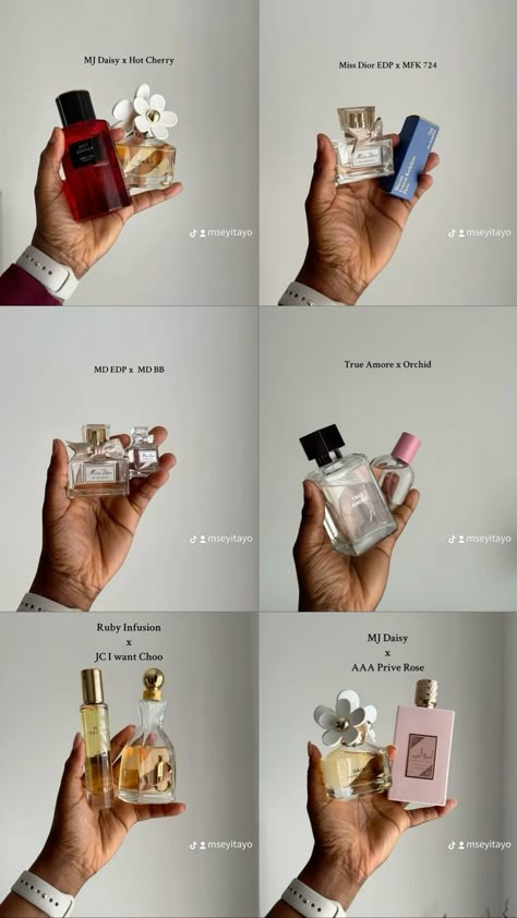 Marc Jacob’s Daisy Perfume, Zara Perfume Layering, Layering Arab Perfumes, Arab Rose Perfumes, Marc Jacob’s Perfume, Ameerat Al Arab Perfume, Zara Orchid Perfume, Mfk Perfume, Maison Francis Kurkdjian Perfume