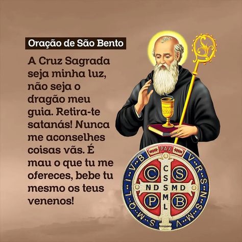 Sao Bento, Maria Goretti, Saint Benedict, Life Quotes, Jesus, Baseball Cards, Instagram