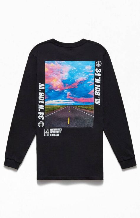 PacSun : National Geographic New Mexico Long Sleeve T-Shirt Men's Graphic Tees, Graphic Tees For Men, Pacsun Mens, Tees For Men, Basic Shirts, Bright Designs, Mens Graphic Tee, National Geographic, New Mexico