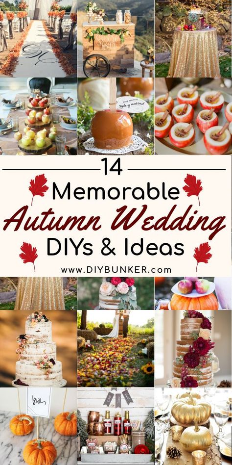 Casual Fall Wedding, Autumn Wedding Food, Wedding Diys, Fall Backyard, Fall Wedding Color Schemes, Fall Wedding Tables, Fall Wedding Ideas, Wedding Autumn, Fall Wedding Diy